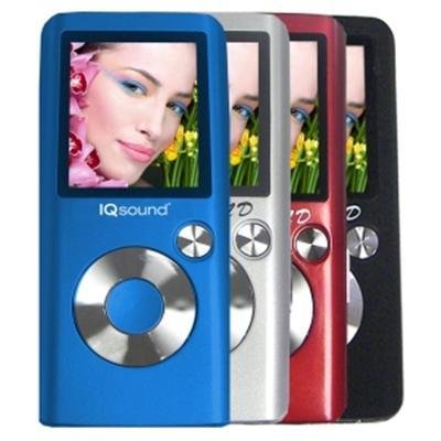 Supersonic 1.8" MP3/MP4 Player FM Red 2GB
