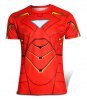 IRON MAN PRINT T SHIRT