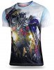 3D TRANSFORMERS PRINT T-SHIRT