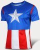 SUPERHERO CAPTAIN AMERICA T-SHIRT