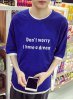 PU RAGLAN SLEEVES T-SHIRT
