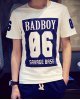 LETTERS AND NUMBER PRINT T-SHIRT