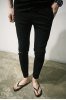 SLIMMING LACE-UP HOLES JEANS FOR MEN