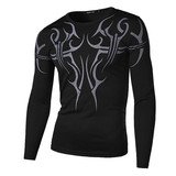 MEN'S LONG-SLEEVE PRINTING T-SHIRT