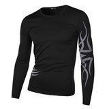 O-NECK TATTOO PRINTING T-SHIRT