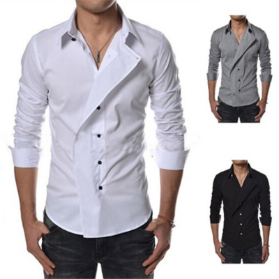 GEOMETRIC DRESS SHIRT