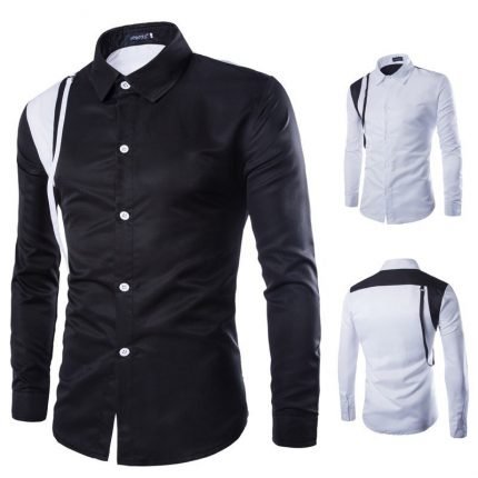 MEN PATCHWORK SHIRTS