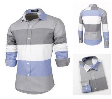 SPRING PATCHWORK COTTON SHIRT