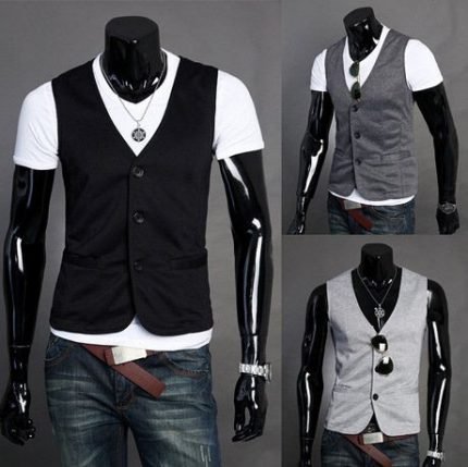MEN'S SLIM WAISTCOAT