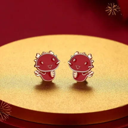 Buddha Stones 925 Sterling Silver Year of the Dragon Color-Changing Dragon