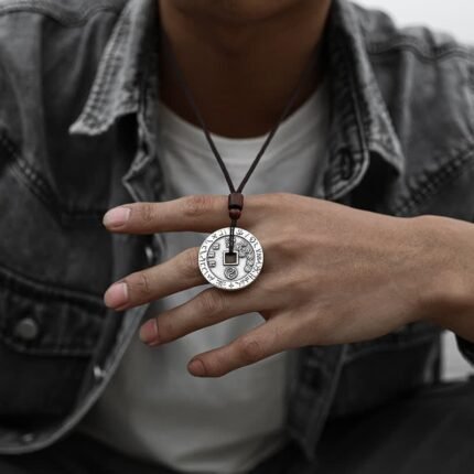 Buddha Stones Bagua Yin Yang Copper Coin Star Balance Energy Nec